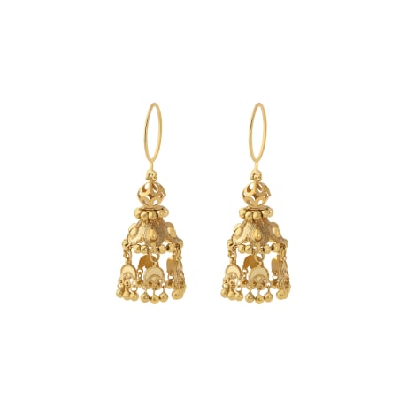 21K Traditional Gold Earring
