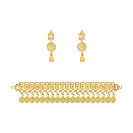 21K Traditional Gold Set