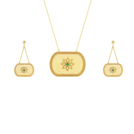 21K Traditional Gold Set