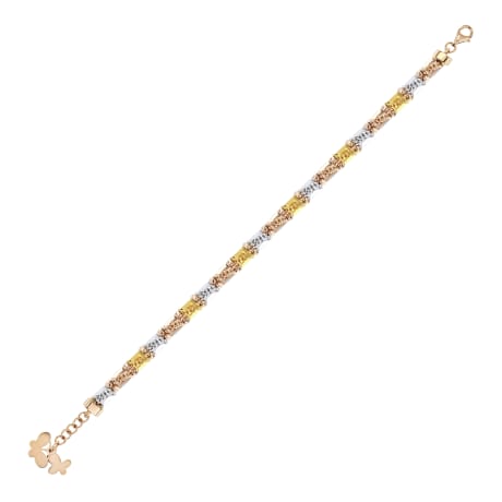 21K Gold Multi-Color Bracelet