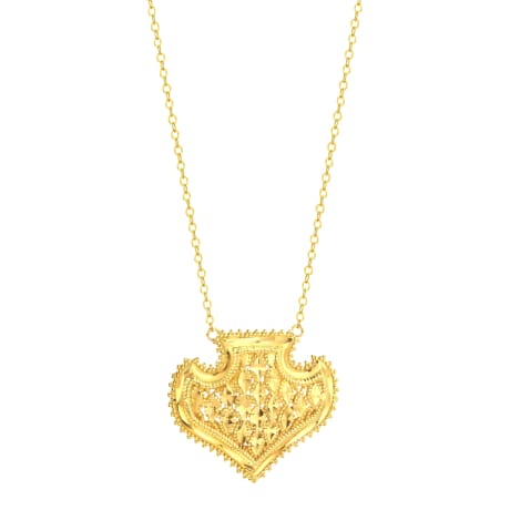 21K Regal Romance Gold Necklace
