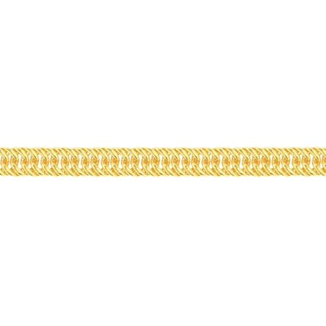 21K Intricate Link Gold Bracelet