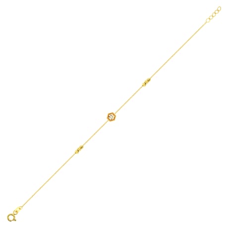 21K Celestial Sparkle Luxe Gold Bracelet