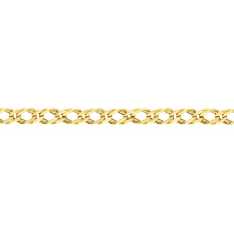 18K Classic Chain Gold Bracelet